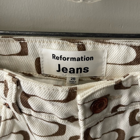 Reformation Mod High Rise Straight Jeans - Picture 7 of 13